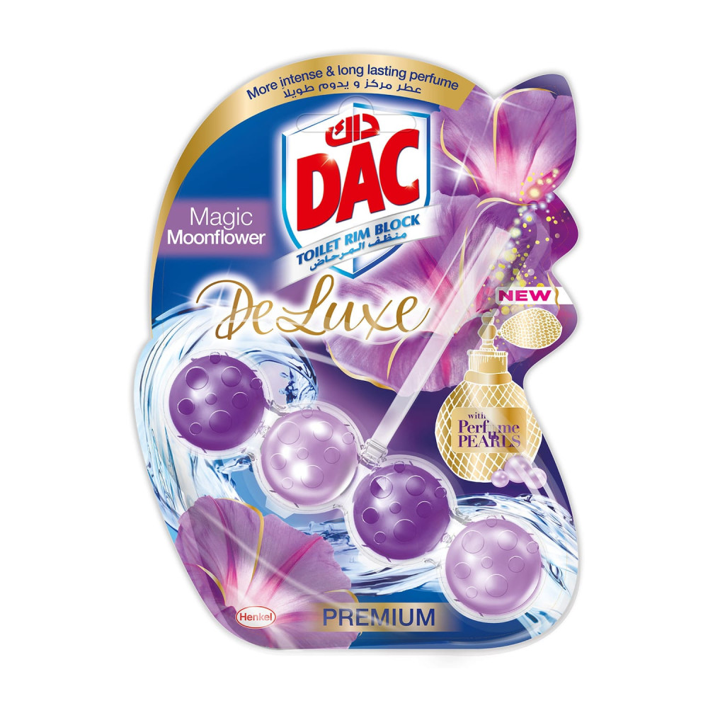 DAC Deluxe Toilet Hanger with Moon Flower Scent 50 g