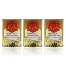 Karam Chickpeas Tahini Cans 380 g 3 Pieces