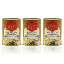 Karam Chickpeas Tahini Cans 380 g 3 Pieces