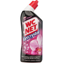 WC Net Toilet Cleaner Gel Crystal Pink Flowers 750 ml