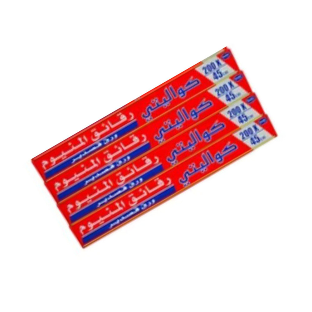 كويتنا المنيوم كوالتيى 200*45 سم احمر 4 حبة