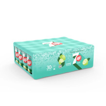 Seven Up Mojito Lemon Mint Zero Sugar 150ml 30 Pieces