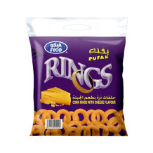 بفك رينجرز بالجبنة 22جم 20حبة كيس