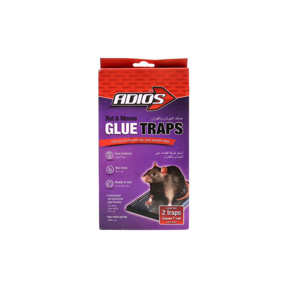 Adios Glue Rat & Rat Hunter 2 Large Size