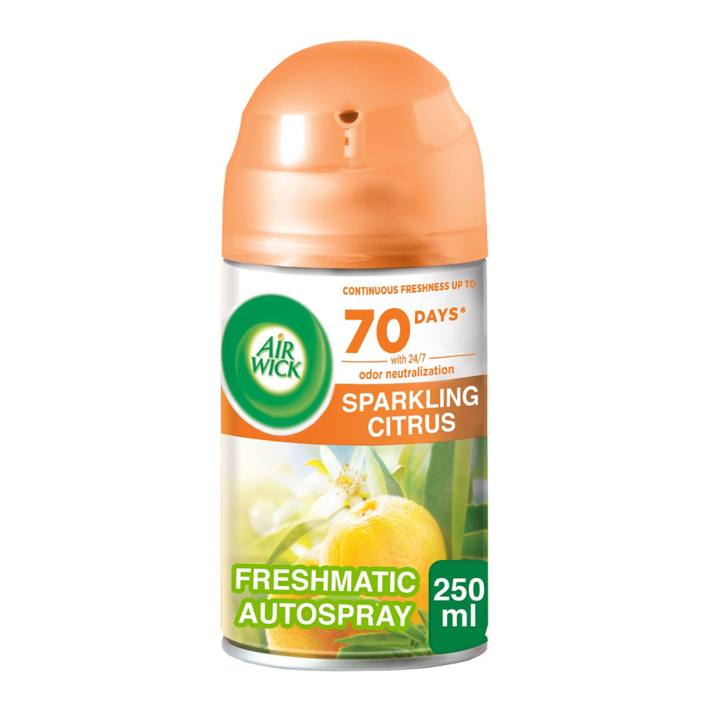 Air Wick Freshmatic Max Air Freshener Refill Sparkling Citrus 250ml