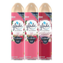 Glade 2 Rose +1 Blooming Peony & Cherry Air Freshener 300ml 2+1