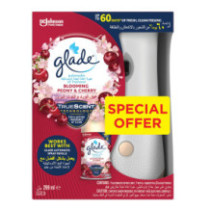 Glade Automatic Spray + Air Freshener With Rose Scent 269ml