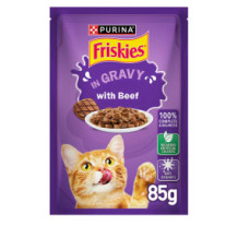 Freske's Meat Cat Eating Bag With Gravy 85g