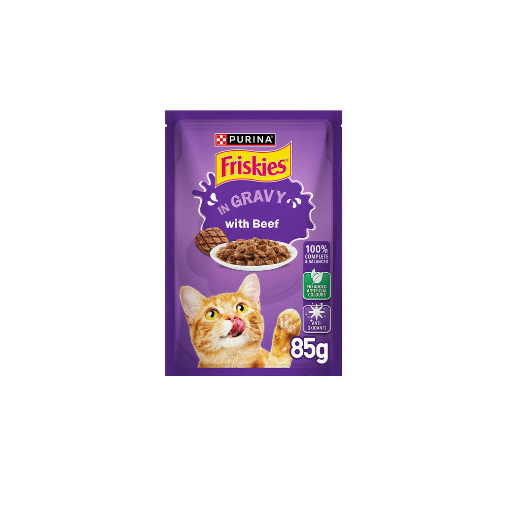 Freske's Meat Cat Eating Bag With Gravy 85g