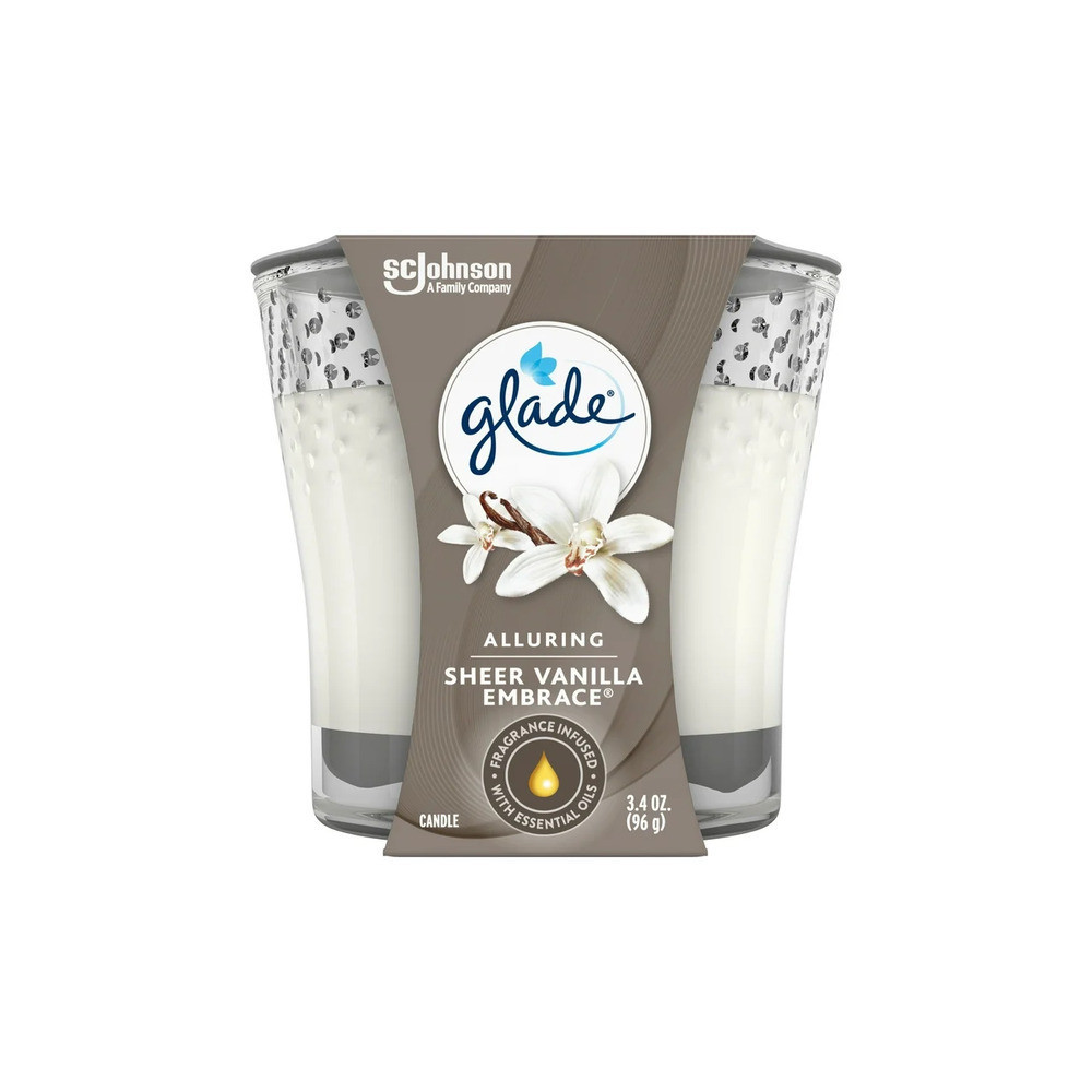 Glade Candle Pure Vanilla Joy Glade