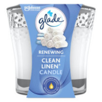 Glade Candle Clean Linen 3.4oz