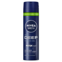 Nivea Men Shaving Gel Deep Clean Black Carbon 200 ml