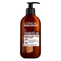 Beard, Face & Hair Wash, Barber Club, L'Oreal Men Expert (200ml)