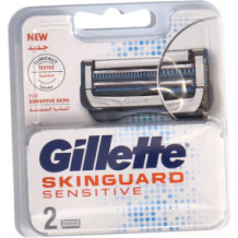 Gillette razor blades, Skinguard razor head, 2 heads + 2 blades