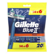 Gillette Blue 2 Plus Razor Blades 6+14