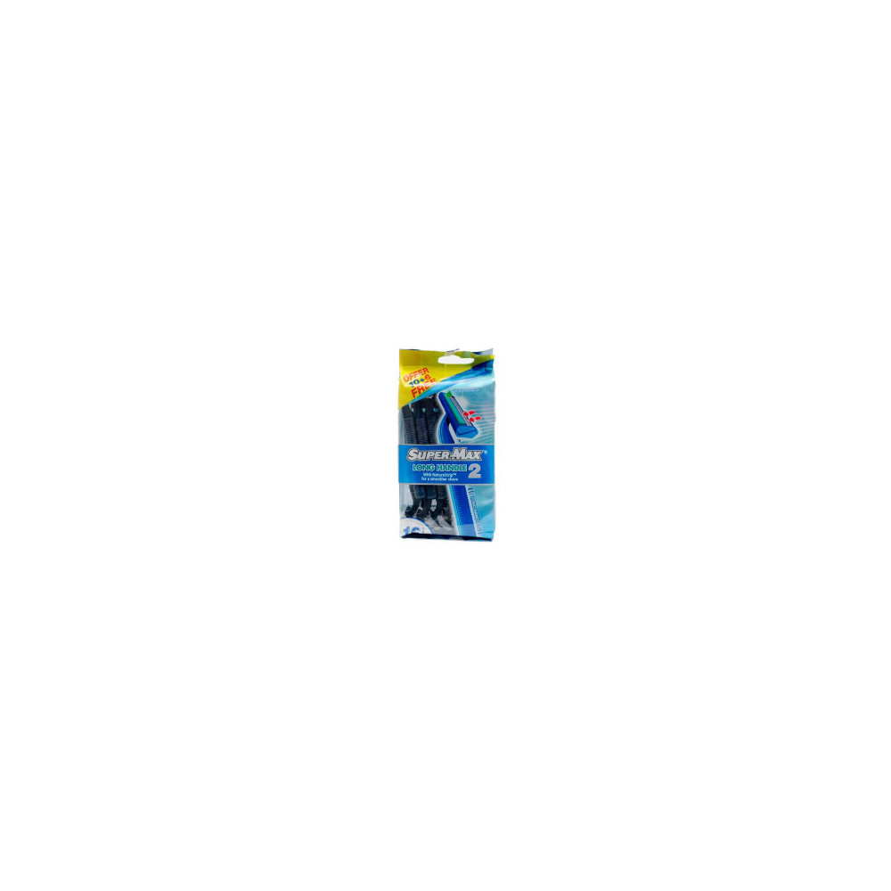 Super Max Men's Double Blade 10+6 Shaver