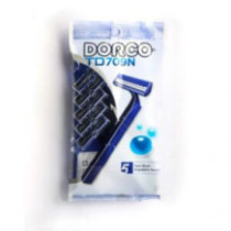 Dorco 5-piece travel razor set