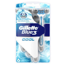 GILLETTE BLUE 3 COOL DISPOSABLE RAZOR 6S