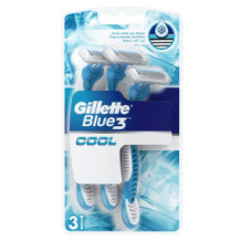 Gillette Blue3 Plus Cool Disposable Razors 3pcs