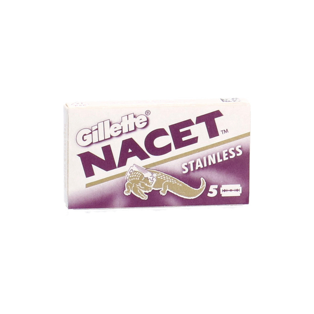 Gillette Nacet Stainless Blade5pcs