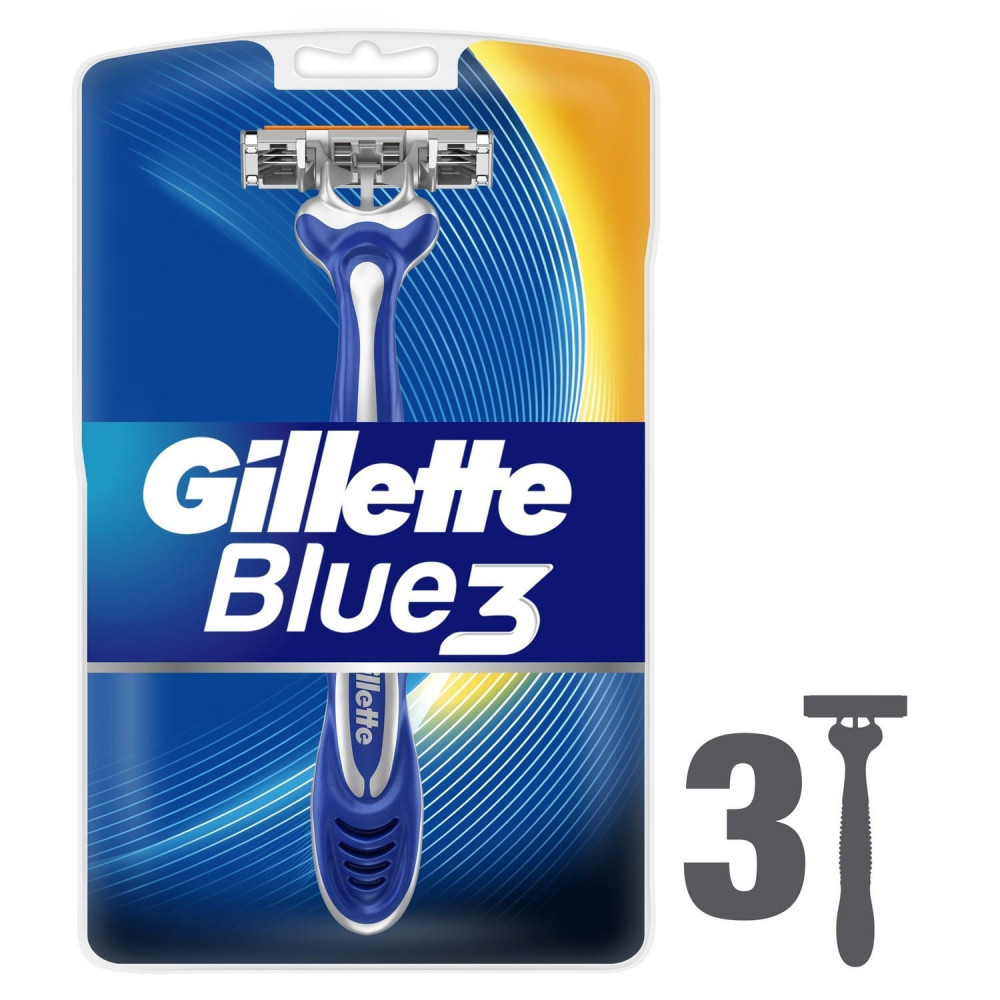 Gillette Blue 3 Comfort 3 Blade Razor