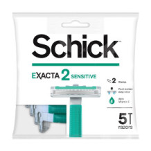 SCHICK Extra Sensitive Disposable Razor 5's+2's