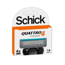 Schick Razor Refills Quattro Men Refill 4 pcs