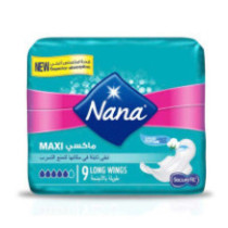 Nana Maxi diapers Long with wings 60 pieces