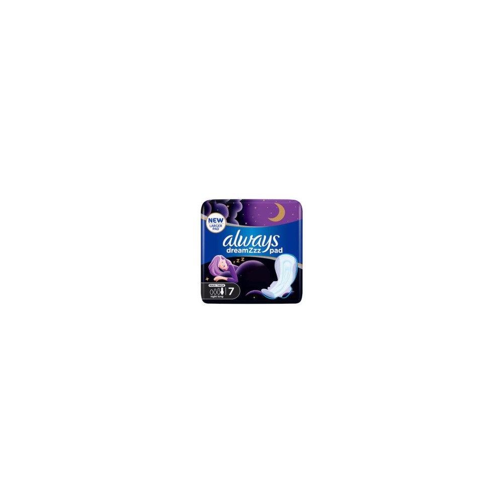 Always Night Protection Diapers - 7 pieces