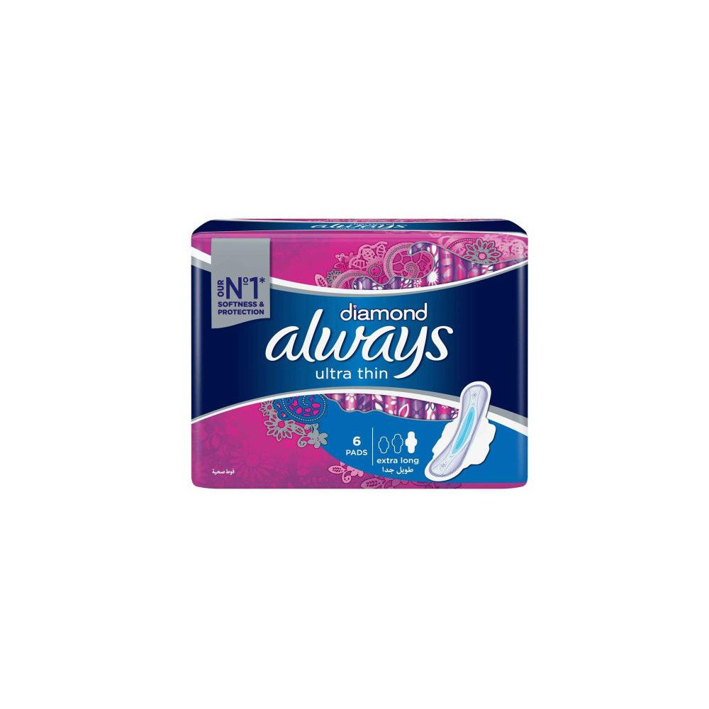 Always Ultra Women's Diapers (6 pads)