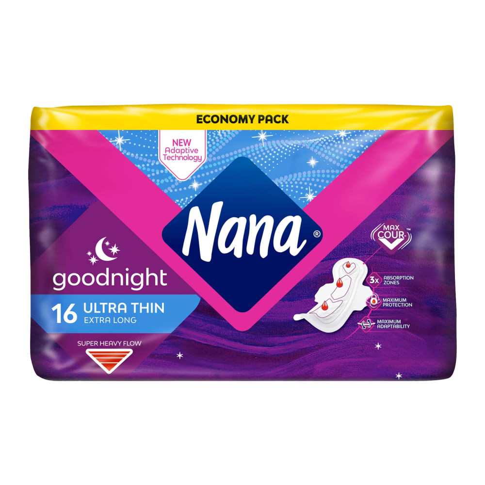 Nana Night Ultra Pads with Wings 16 pieces
