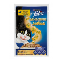 Felix Chicken And Spinach In Jelly 85 gm