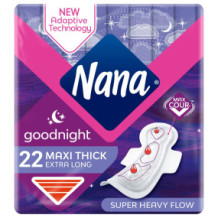 Nana Maxi Night Pads 22 pieces