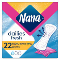 Nana Daily Soft Sanitary Pads 22 pieces Regular