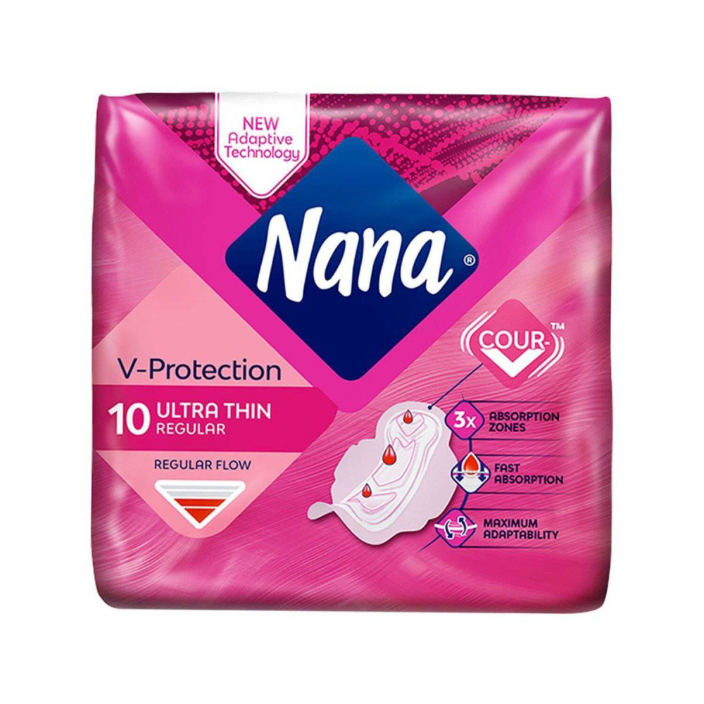 Nana sanitary pads ultra thin 10 pads