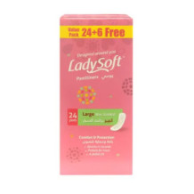 Lady Soft Extra Thick Daily Aloe Vera Scent 24 pads