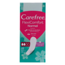Carefree Extra Slim Daily Pads Regular Size - 44 Pads