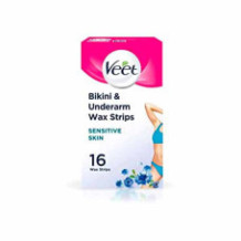 Fit Wax Strips for Underarms and Legs 16 Strips