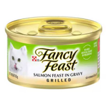 Fancy Feast Loafers Salmon Gravy Meal Grilled Salmon 85g