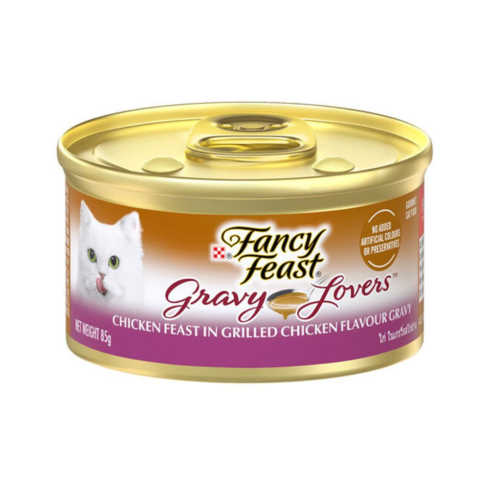 Fancy Fest With Chicken And Chicken Stock 85 gm