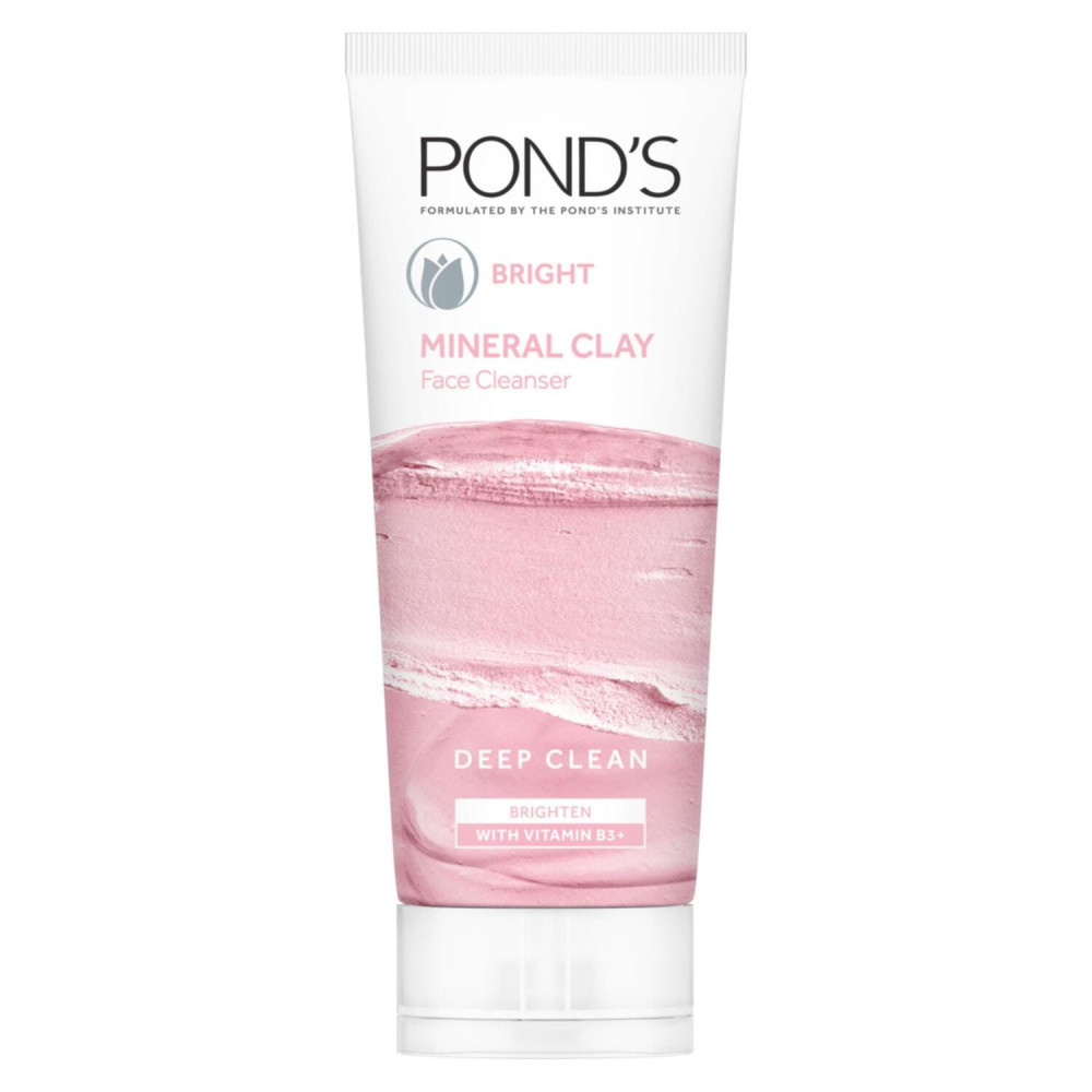 Pond's Bright Mineral Clay Face Cleanser Brighter Skin 90 g