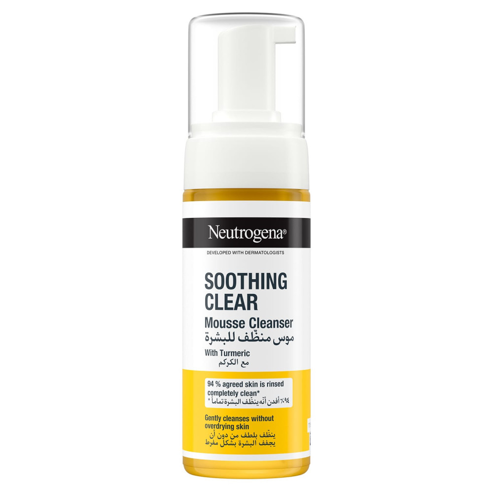 Neutrogena Soothing Clear Mousse Cleanser 150ml