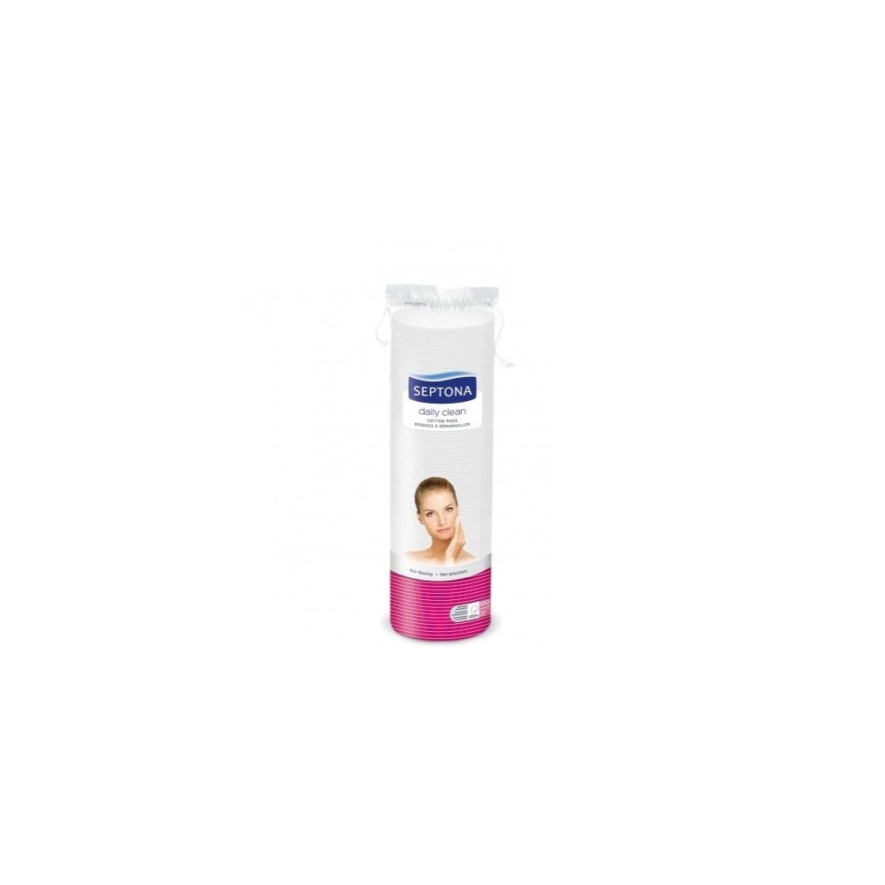 Septona Daily Clean Round Cotton Pads 100pcs