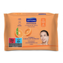Septona Daily Clean Cleansing Wipes Micellaire 20pcs