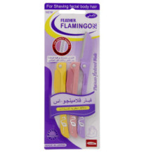 شفرات حلاقة فيذر فلامنغو إس هير - 3 قطع