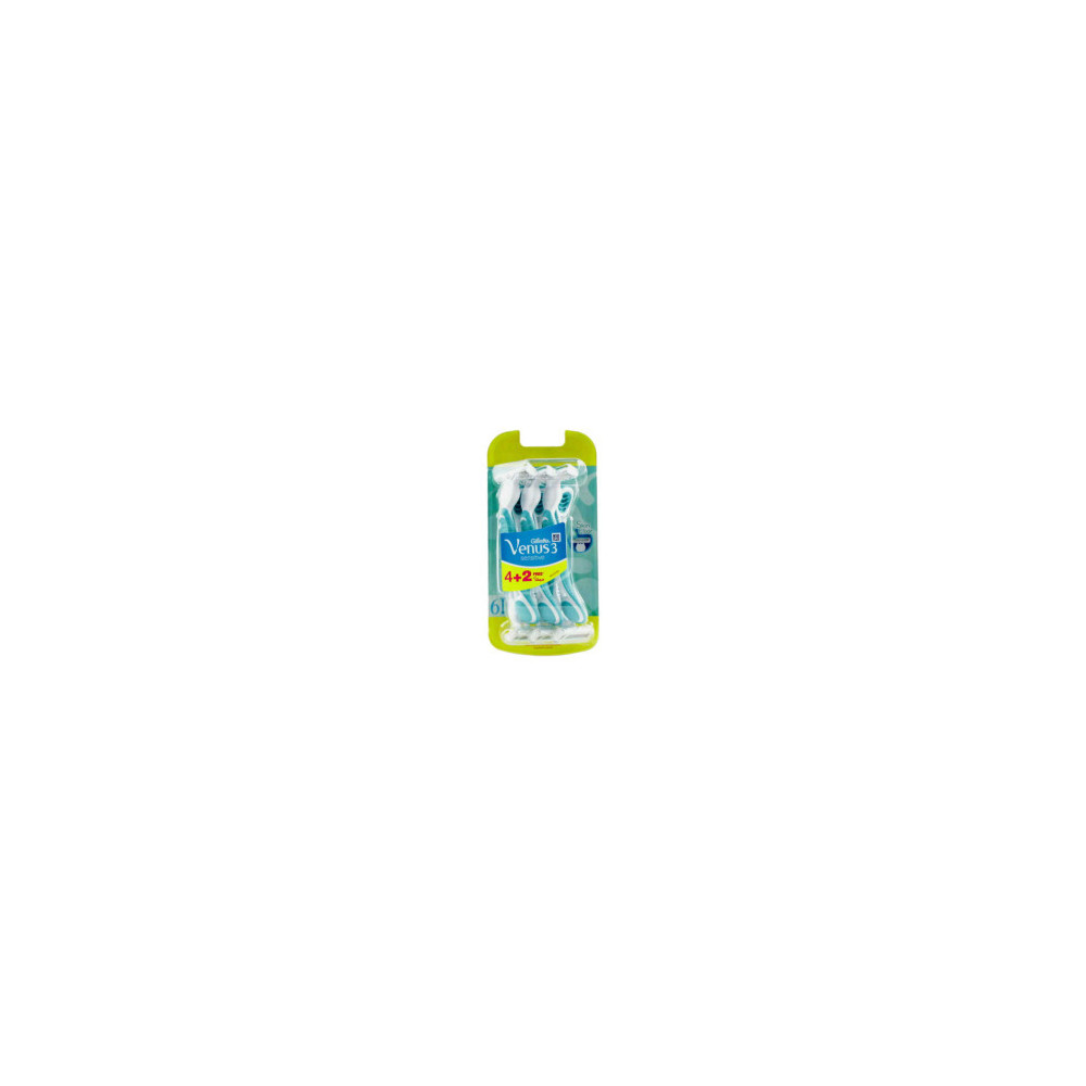 Venus 3 Sensitive Razor from Gillette 4+2