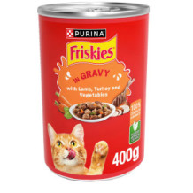 فريسكيز كات دجاج وخضره 400 جم