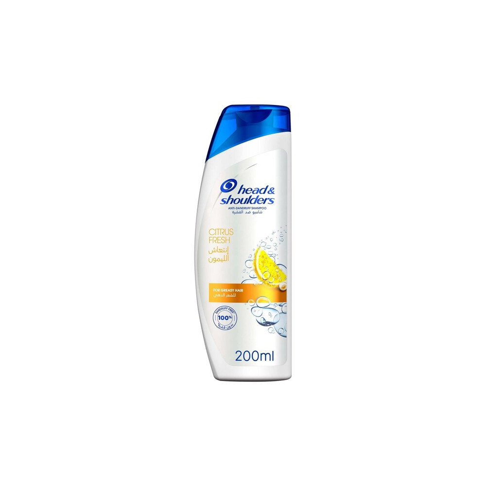 Head & Shoulders Citrus Fresh Anti-Dandruff Shampoo for Greasy Hair 200 ml