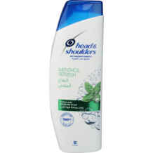 Head & Shoulders Menthol Refresh Anti-Dandruff Shampoo for Itchy Scalp 400 ml