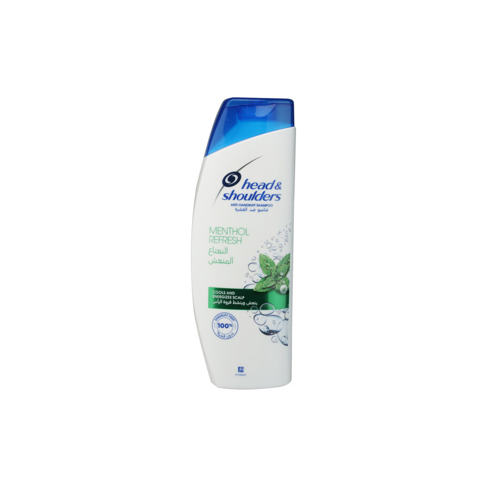 Head & Shoulders Menthol Refresh Anti-Dandruff Shampoo for Itchy Scalp 400 ml